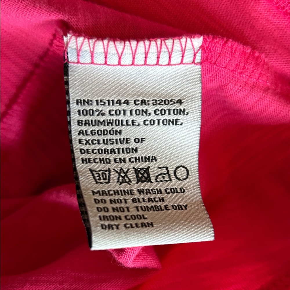 Lea & Viola Fuchsia Ruffle Sleeve Tee - Picture 5 of 5